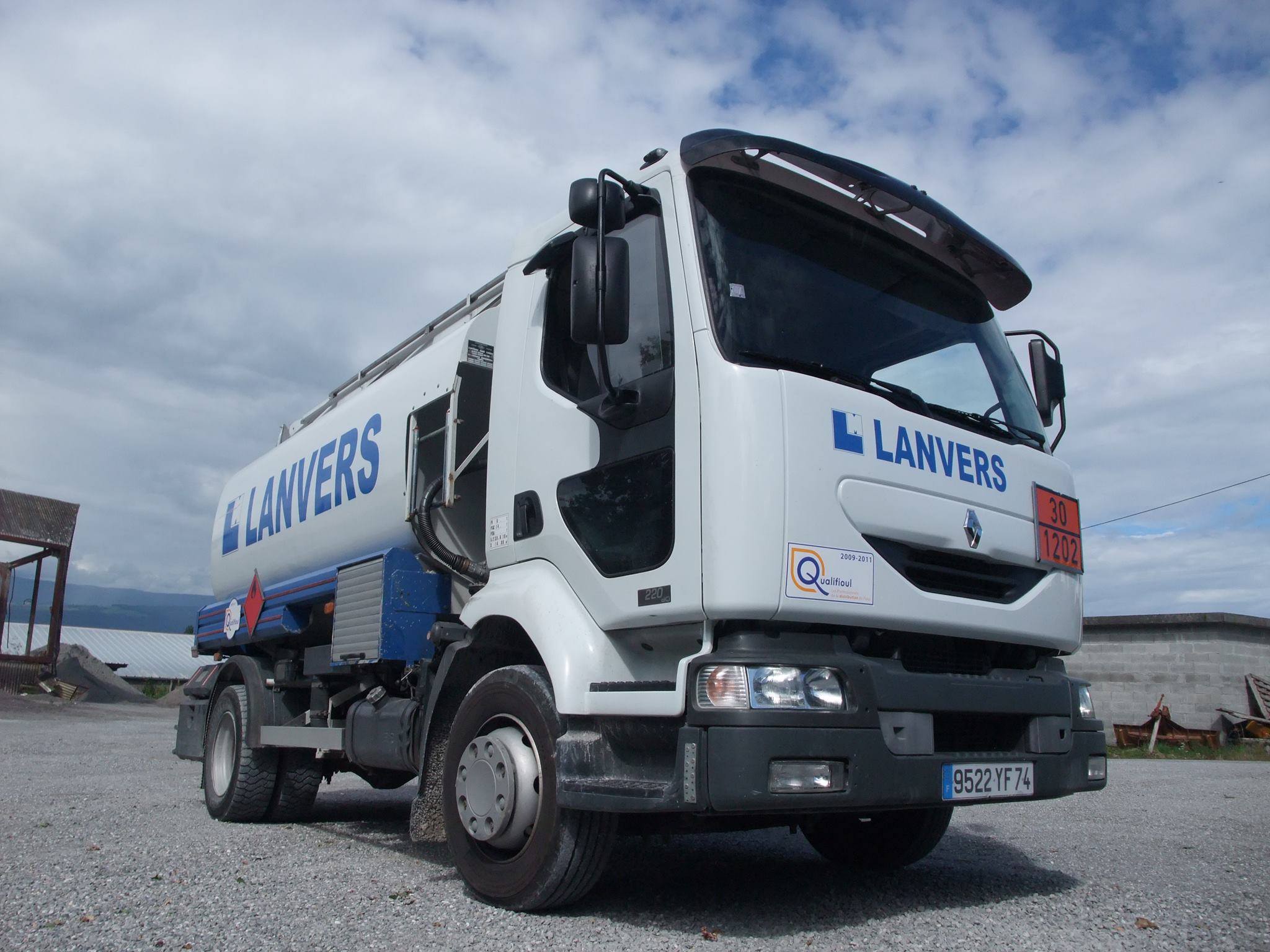 Camion Lanvers Matériaux