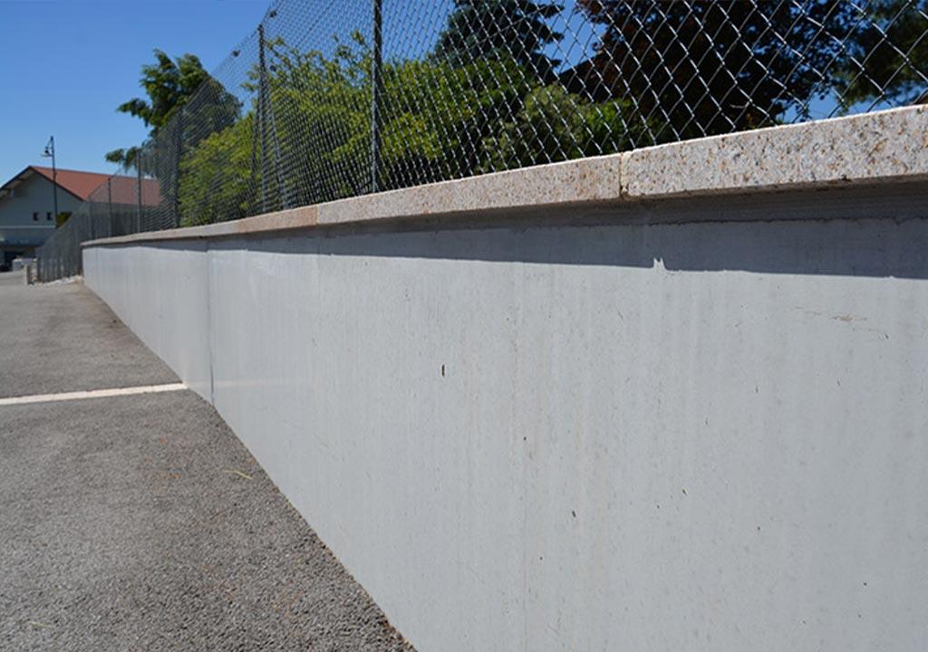 Mur standard prefa du Leman